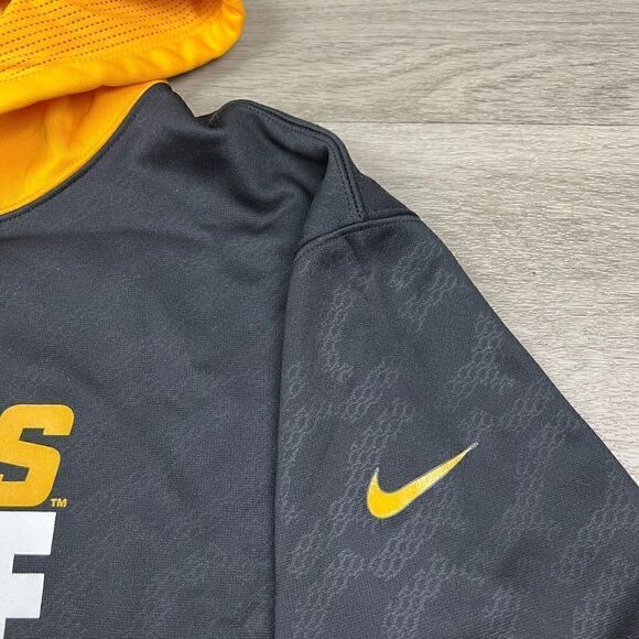 Los Angeles Rams Sweatshirt Mens Large Black Yellow Nike NFL Football Hoodie - Picture 6 of 16